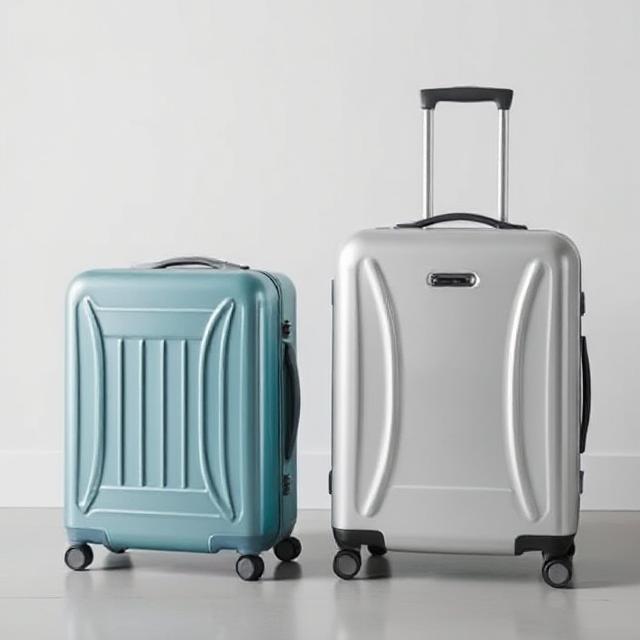 ソフトシェルとハードシェルスーツケース